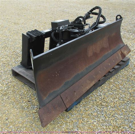 caterpillar skid steer dozer blade for sale|bobcat skid steer box blade.